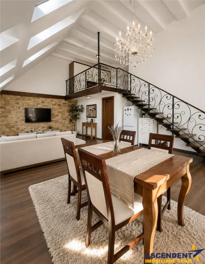 Pet friendly! Penthouse, decomandat, 105 mp, Tractorul, Brasov, - foto 5