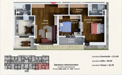 Vanzare apartament 3 camere, premium, in Ploiesti, zona Albert - foto 5