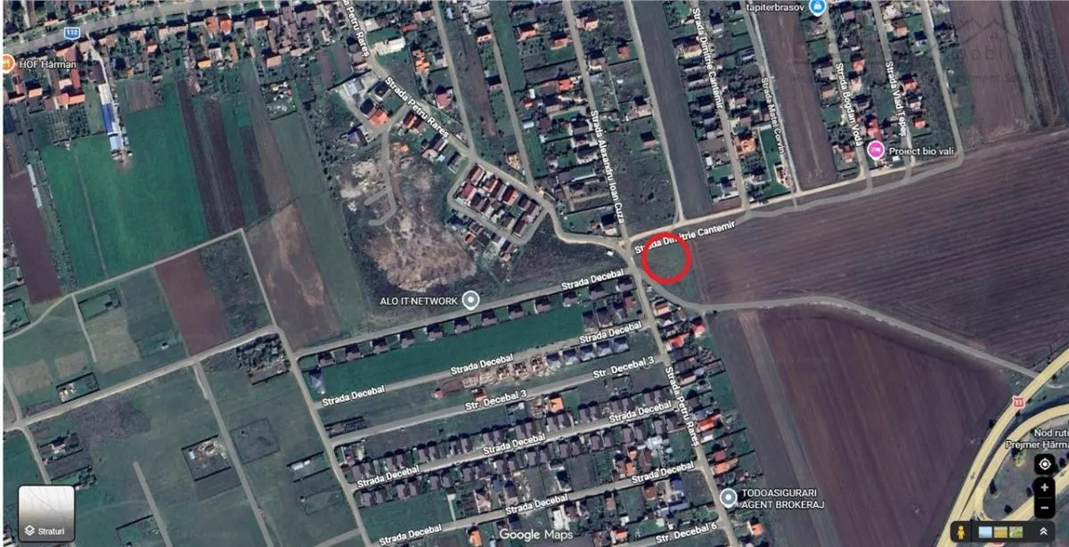 Teren intravilan de vanzare - Harman - 8 parcele - PUZ aprobat - foto 6