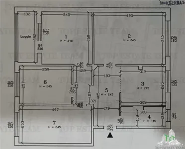Apartament modern cu 4 camere, intr-un bloc reabilitat cu SU de 75mp, parter/4, zona OZANA, la 10 , 15 minute pietonal de statia de metrou 1 Dec 1918. - foto 18