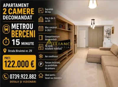 Exclusivitate Apartament 2 Camere Mobilat si Utilat Metrou Berceni - Popesti-Leordeni